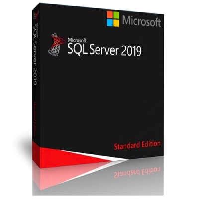 Коробка розницы стандарта сервера 2019 Майкрософта SQL