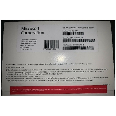 Коробка OEM стандарта сервера 2019 Microsoft Windows