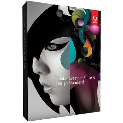 Коробка розницы проектно-конструкторского стандарта сюиты 6 Adobe творческая