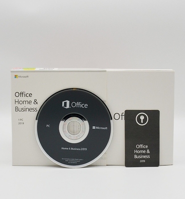 Дом Майкрософт Офис 2019 средств массовой информации 4.7GB DVD и коробка розницы дела PKC
