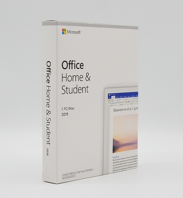 Высокоскоростные дом Майкрософт Офис 2019 версии и коробка розницы студента PKC