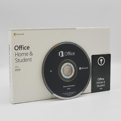 Дом Майкрософт Офис 2019 средств массовой информации 4.7GB DVD и коробка розницы студента PKC
